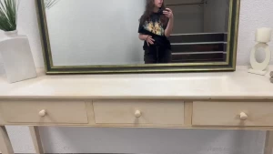 I started the last checkup before touching myself too late there was