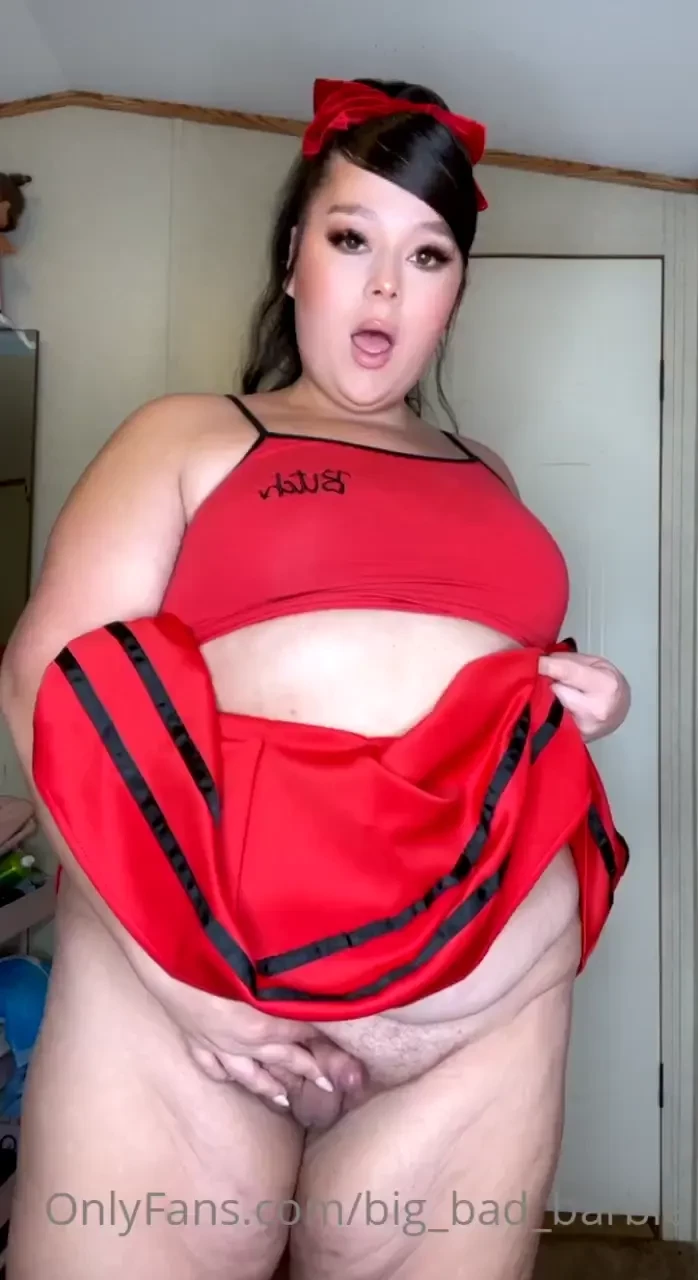 Check out this cheerleader role play lots of teasing playing dildo 