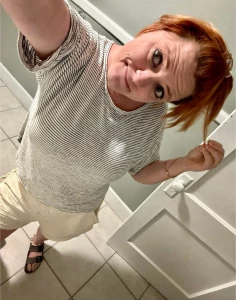 God damn my boobs look big in this top part 1