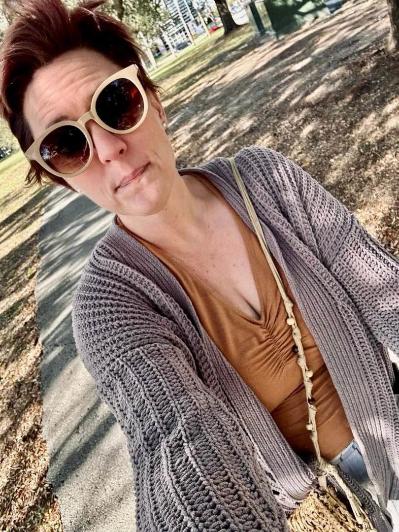 A year ago short hair is fun sometimes 