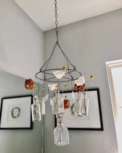 Neat mobile i had hanging in the bathroom of my previous home i think