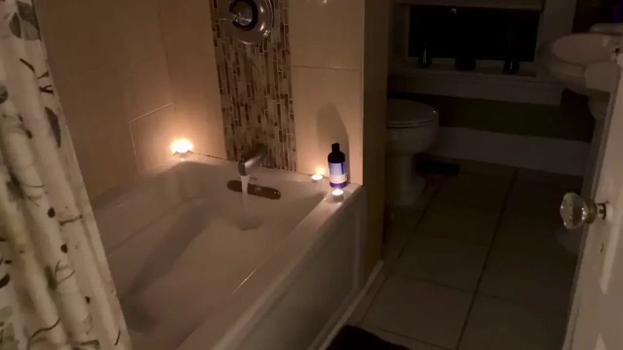 Lavender bubble bath wish you could smell it 