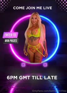 Going live tonight 6pm gmt - prizes to be won