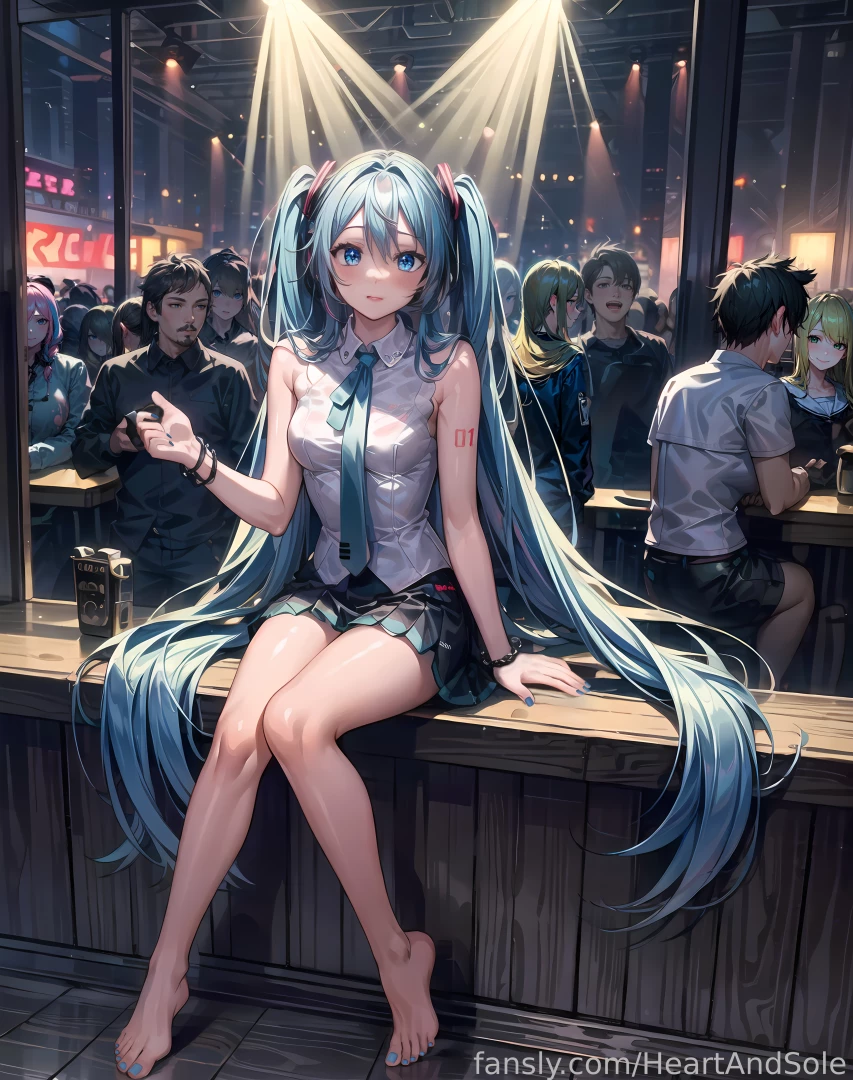 2024 bonus content commission of hatsune miku i did early in 2024 feet part 1 