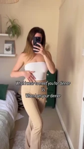 You can eat it with your hands and mouth only submissive bdsm