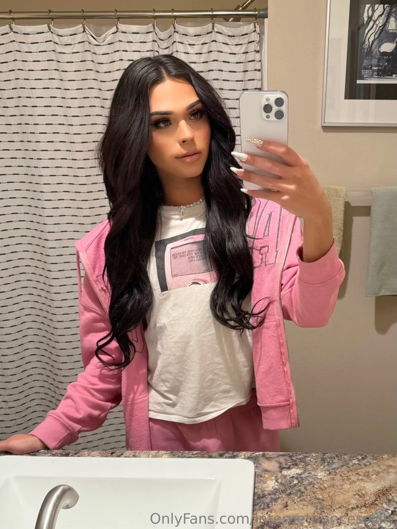 In my bathroom at my moms house 