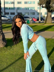 Working out at santa monica