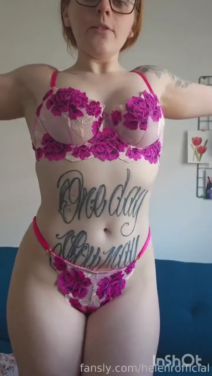 Lingerie try-on haul a sub bought me 100 worth of lingerie watch me 