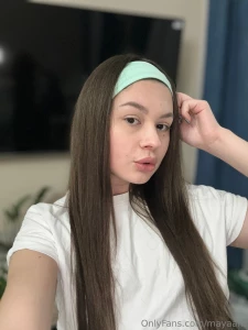 Selfies before doing a grand cleaning of the flat hehe