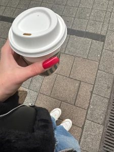 Nothing warms you up better than hot coffee in this cold weather