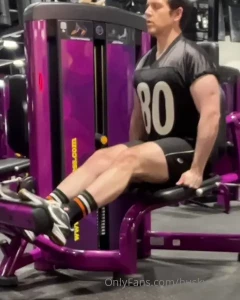 A little pg-13 gym voyeurism