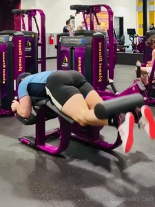 A little pg-13 workout footage