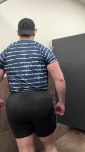 A little gym posing