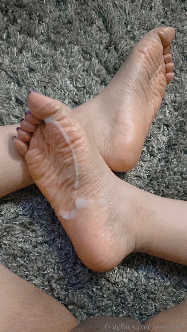 Soles with special lotion part 6 