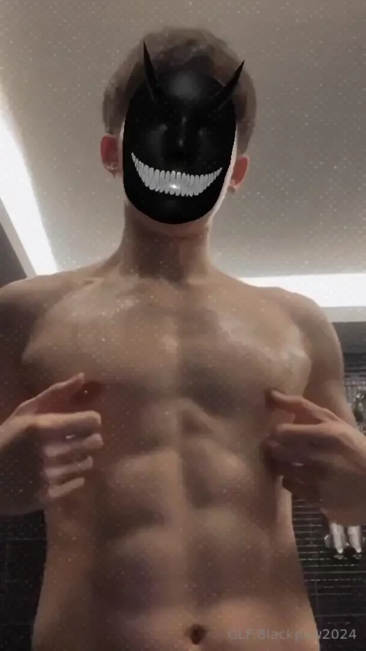 So excited in shower 