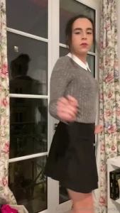 What a little horny slut i am i don t even close the curtains anymore