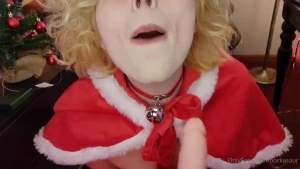 All i want for christmas is you r cock merry christmas season luv this