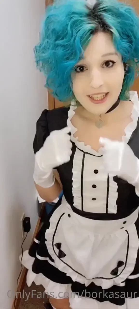 I m your new bubbly extra breedable maid i try and clean your hallway 