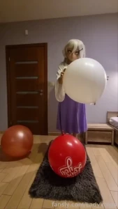 One of my fans gave me a big bag of balloons and begged me to make part 2