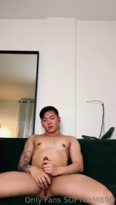 My nightly routine something about stroking my cock with both my hands