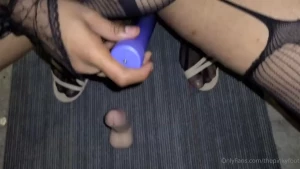 Caged up like a good sissy slut