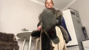 Boots feet domination