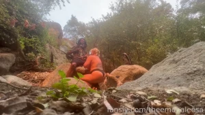 Fyp voyeur milf bbw ass interracial bbc blowjob public nature outside
