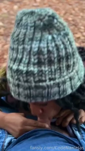 Hey lovies night out quickie in the woods don t mind me just sucking