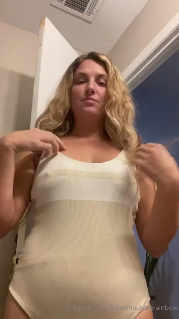 Just came back from the water 