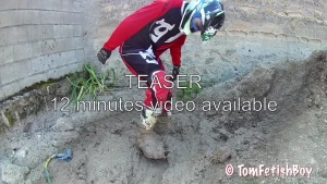 Mx gears helmet boots in mud - 25 minutes video -