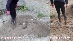 Keepwarm jodhpurs and hunter boots very muddy take some fun to get