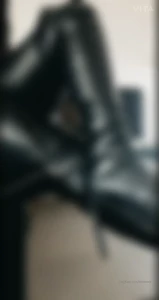 Let you enjoy my boots - unlock to see whole clip