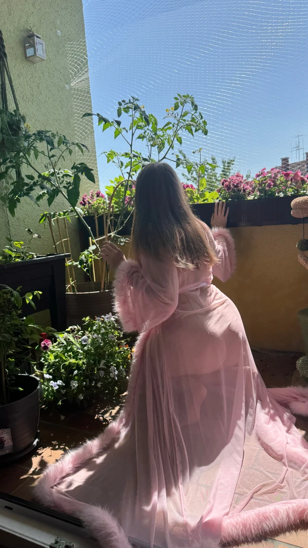 Just a soft girl in her garden basking in the sun and misbehaving in part 1 