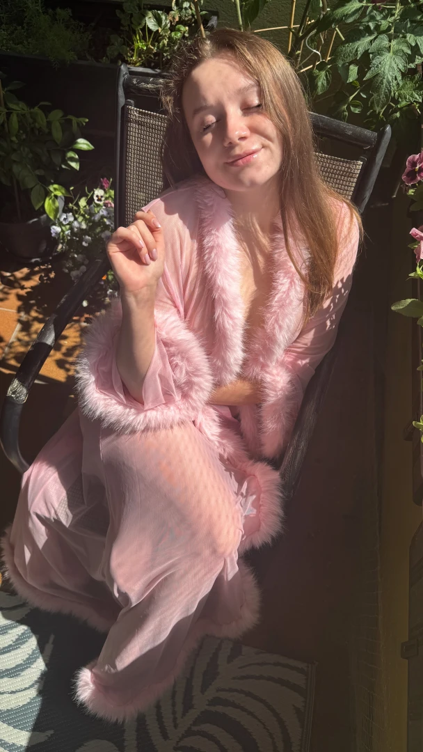 Just a soft girl in her garden basking in the sun and misbehaving in part 3 