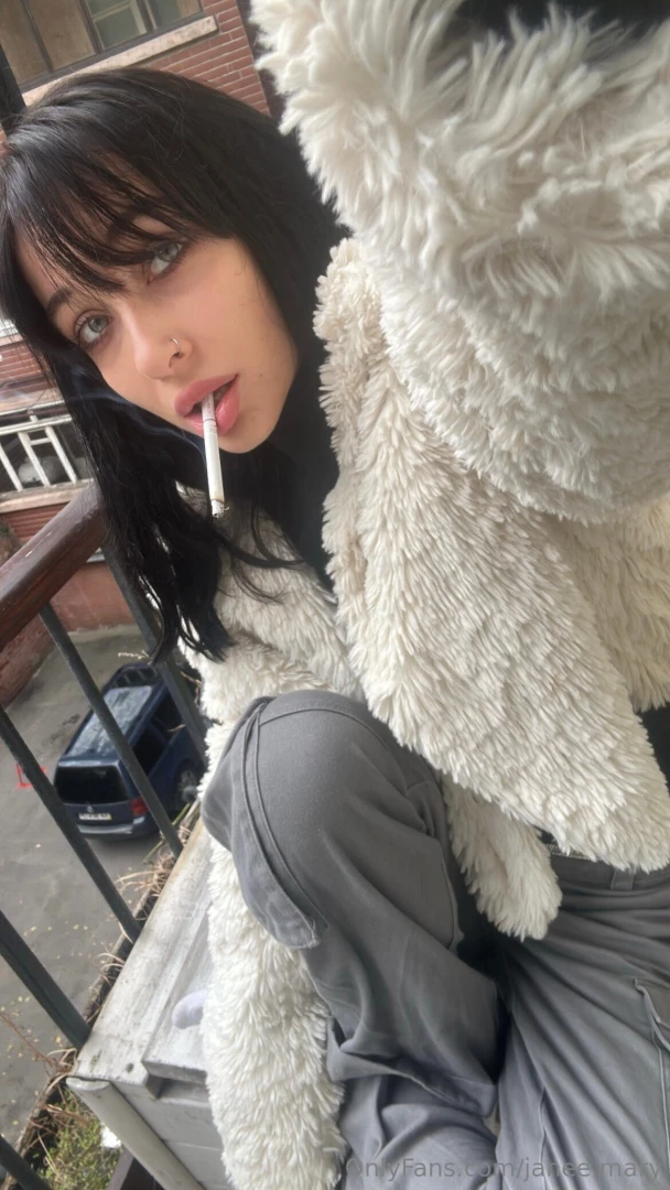 Sitting on the balcony enjoying the evening and relaxing a bit a 