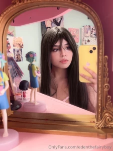 Hello there i bought a cute mirror for my room say hi back please part 4