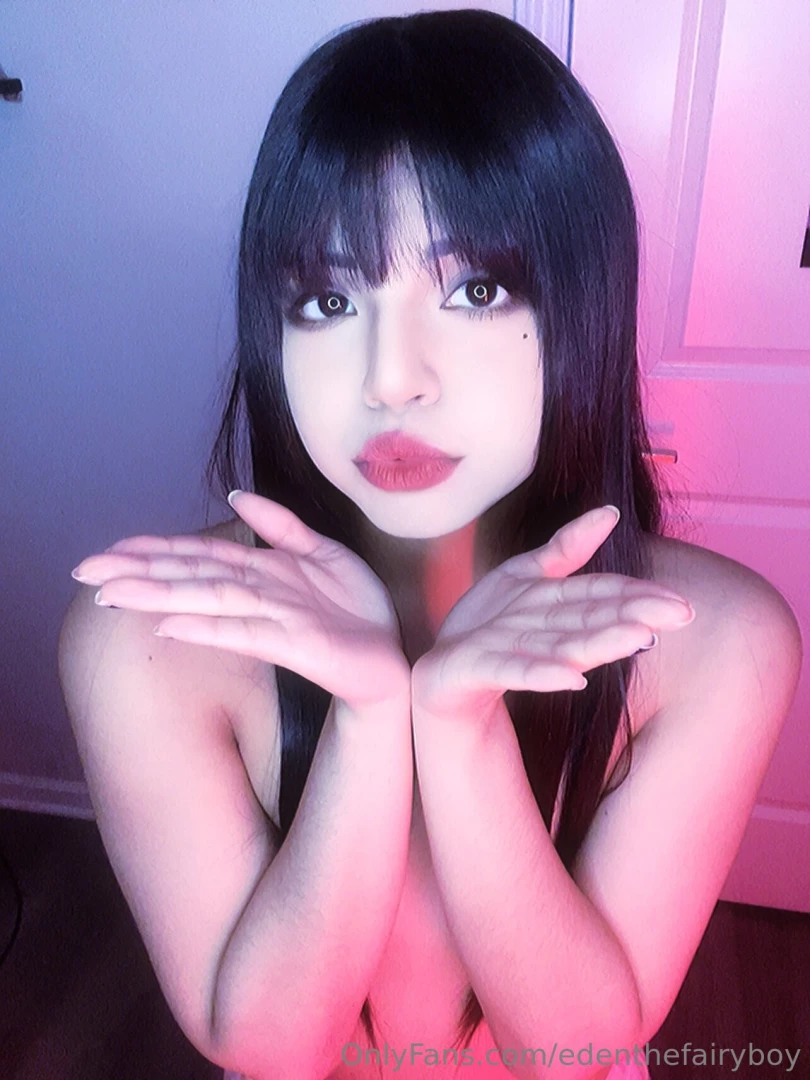 What if really feminine guy with long hair what if 