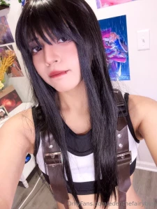 Big bro my tifa cosplay is ready can you tell me how it looks part 2