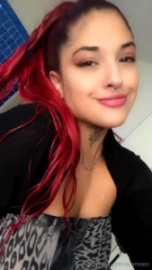 Staring at you while you take your clothes off
