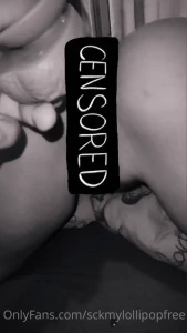 Check my new video on my vip page sckmylollipop