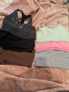 If you want to see the bras i tried on today here you are i ll be