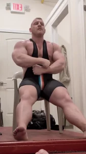 Couple of videos in my new wresting singlet perhaps a wrestling collab part 1