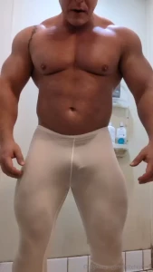 The tan really accents my size sheer pants shower and a good release