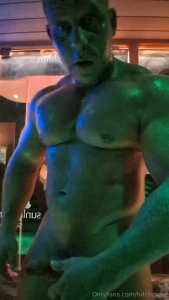 Sweaty horny hulk