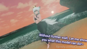 Showing off the new avi with marshyfox as my assistant fyp vr erp lewd