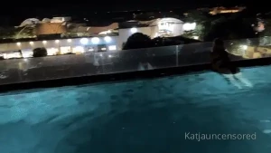 katjauncensored - Tinasmalls princessspear wrenrainier and i had the pool to ourselves 