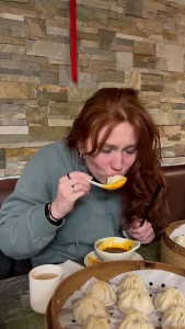 Marleymathers really feeling those soup dumplings