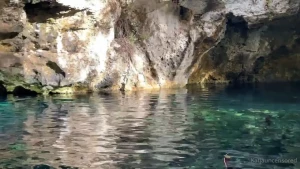 katjauncensored - Look how cool this place is this is gran cenote 