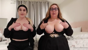 katjauncensored - Meanwhile laylaambrielle and i in the confessional at friendsgiving i 