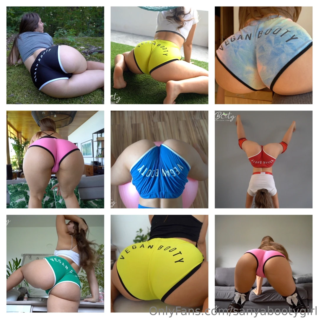 Big booty your favorite booty shorts 10 full scenes back-to-back from 